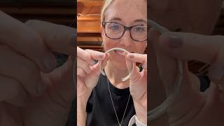 Making a bracelet from a vintage silver fork! #silverware #upcycle #upcyclejewelry #fork