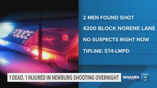 Police: 1 person dead, 1 injured after Louisville shooting