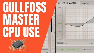 Soundtheory Gullfoss CPU Use (Standard, Live, Master)