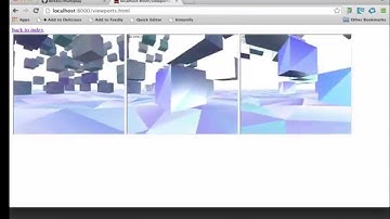 Multiplayer and viewport synchronisation example (with Three.js and socket.js )