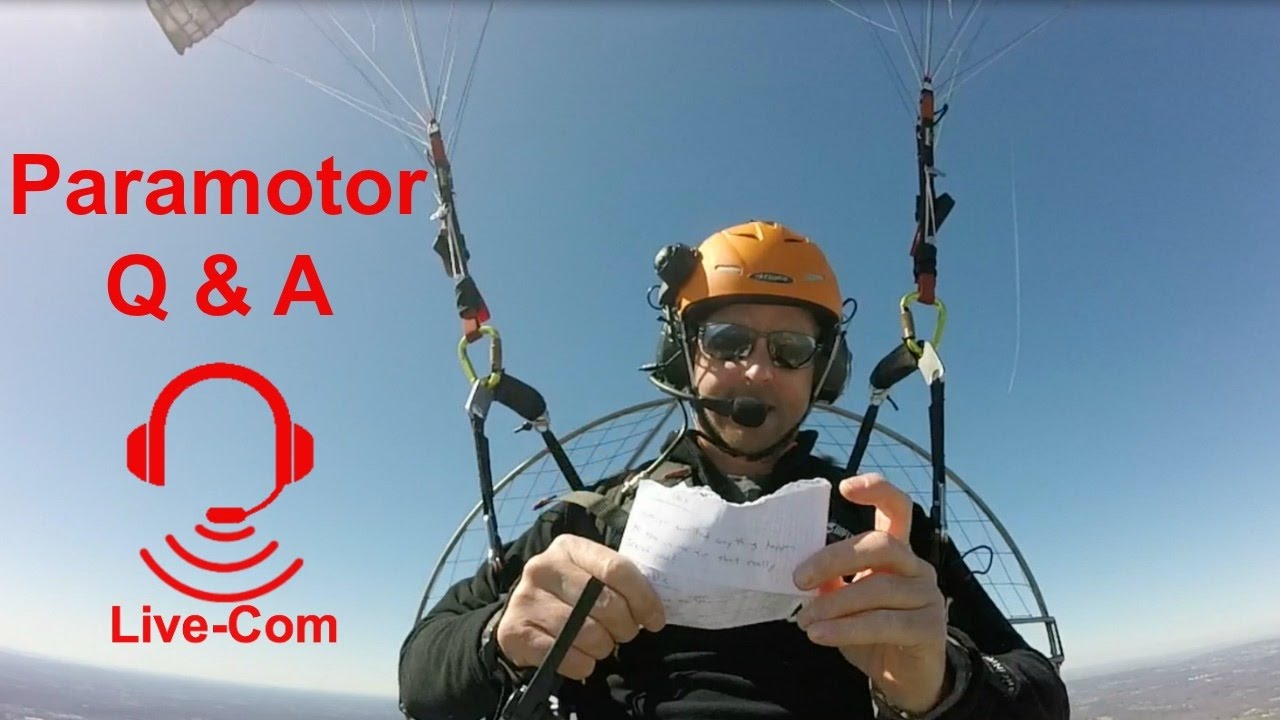 Powered Paragliding - Q&A session