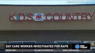 Daycare worker accused of rape calls it 'accidental'