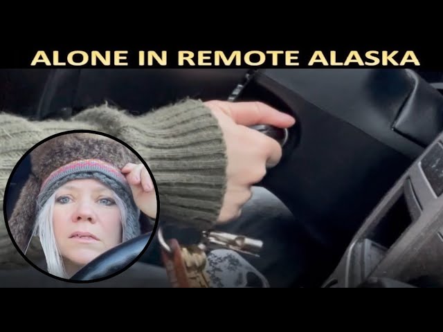 Stranded at 60 Below ZERO! - Remote Alaska Cabin Life