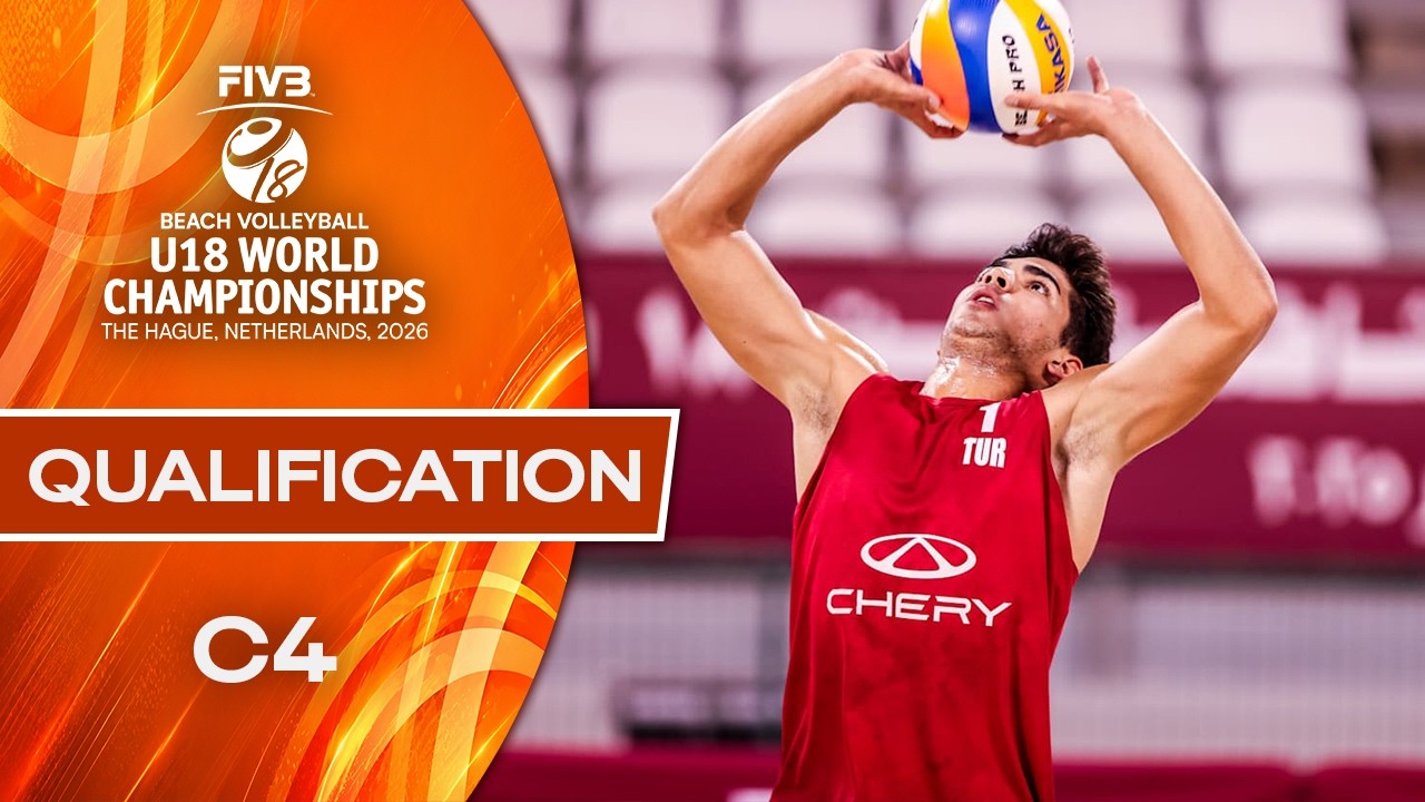 Qualification - Court 4 | Beach U18 World Championships 2026 | The Hague | 08.07.2026
