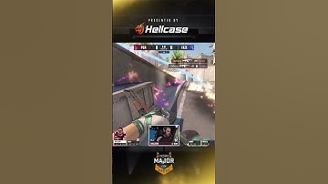 hallzerk saves the team with an INSANE CLUTCH 1v3 #clutch #starladder #cs #кс #csgo #clutch