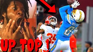 Chiefs vs chargers reaction nfl week 11 highlights - took him up top !
