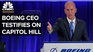 Boeing CEO Dennis Muilenburg faces Congress over 737 Max crashes – 10\/29\/2019