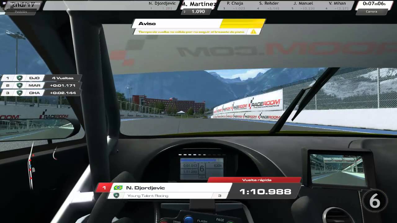 RaceRoom Racing Experience - Gameplay - Silhouette RaceRoom Raceway ...
