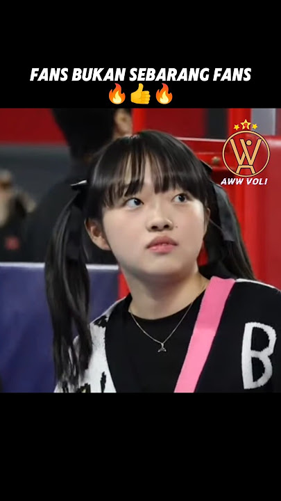 Fans Mega | suka banget☺️ pas natap Mega #volleyball #megawatihangestri #volikorea #redsparks