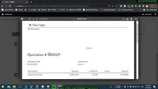 reports in ODOO using wkhtmltopdf