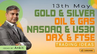 Indices & Commodities Trading Signals: Gold, Silver, WTI Oil, Natural Gas, Nasdaq, US30, DE40 & FTSE