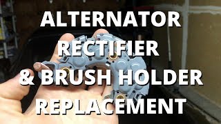 Alternator Rectifier & Brush Holder Replacement | Honda S2000