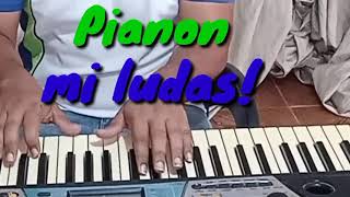 Pianon mi ludas (I’m playing Piano) #Esperanto #Venezuela #EsperantoLives #2021