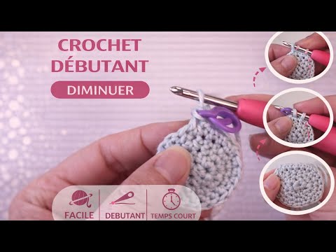 How to crochet decreases in the round: step-by-step tutorial