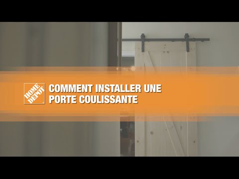 Comment Installer Une Porte Coulissante