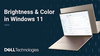 How to Adjust Screen Brightness & Color in Windows 11 | Night Light Settings for Eye Comfort screenshot 1