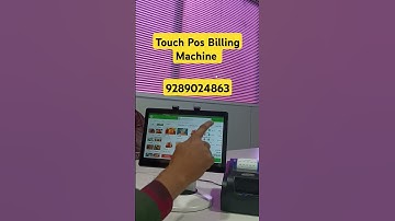 Touch Pos Billing Machine with Pos Software| Free Pos System #newyear2025#offerprice