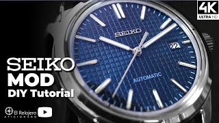 Como montar tu reloj Seiko MOD [DIY] @ElRelojeroAficionado