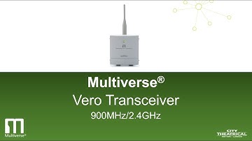 City Theatrical Webinar 9: Multiverse Vero Transceiver for outdoor wireless DMX installations