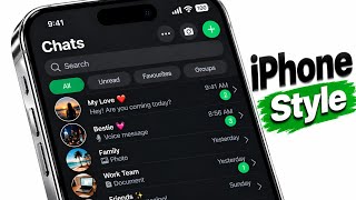 MBWhatsApp Latest Version 2026 APK | iPhone Style WhatsApp for Android screenshot 4