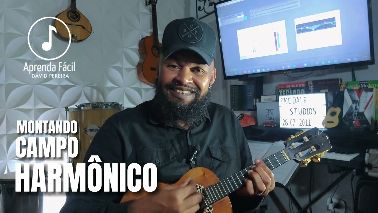 MONTANDO CAMPO HARMÔNICO NO CAVAQUINHO - DA ESCALA AOS DOMINANTES SECUNDÁRIOS