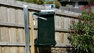 The BattLatch horse feeder - wheelie bin kit