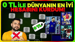 0 TL İLE BİR GÜNDE DÜNYANIN EN İYİ KADROSUNU KURDUM!😱 EFOOTBALL 2024 MOBİLE