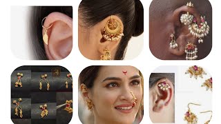 Trendy Bugadi D Earrings Design