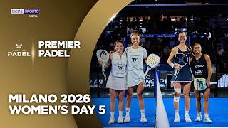 Women's Day 5 | HIGHLIGHTS Premier Padel - Milano 2026 | 10/16/2026 | beIN SPORTS USA