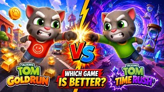 Talking Tom Gold Run vs Talking Tom Time Rush! 🐱🔥 Which Game Is Better? ⏳🏆 screenshot 5