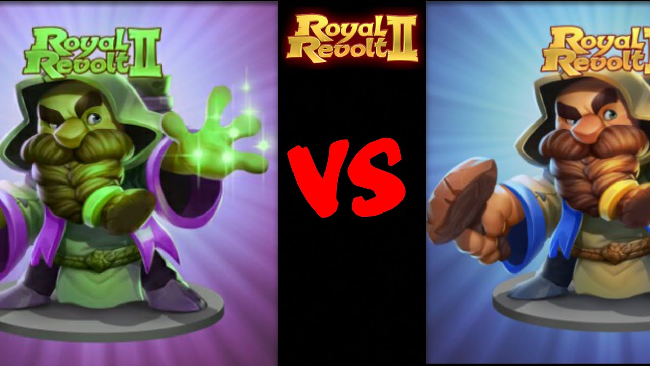 ROYAL REVOLT 2 -  MAD MONK vs MONK