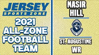 Nasir Hill | St. Augustine Prep WR | 2021 JSZ All Zone Profile