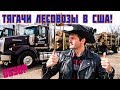 Тягачи-Лесовозы в США! ОБЗОР авто из США - ГРУЗОВИКОВ Дальнобой по США