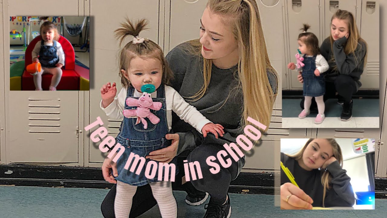 DAY IN THE LIFE OF A TEEN MOM IN HIGH SCHOOL! YouTube