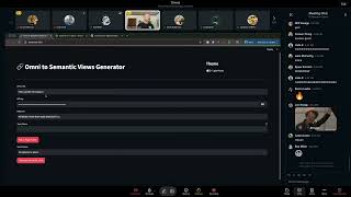 2025-07-25 Snowflake Semantic View Builder Mini App
