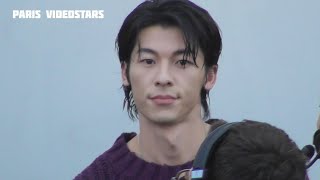 Greg Hsu arrival at show Prada Milan 21 june 2026 Fashion Week 