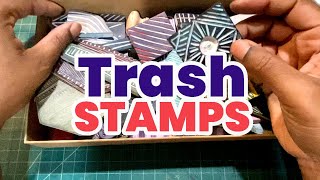 Trash Stamps w/ Sarahbeme