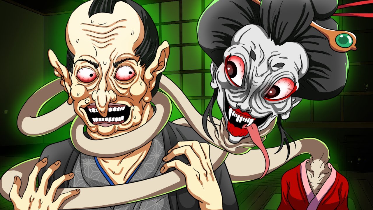 ROKUROKUBI - Long Neck Demon | Japanese Urban Legend Horror Story Animation