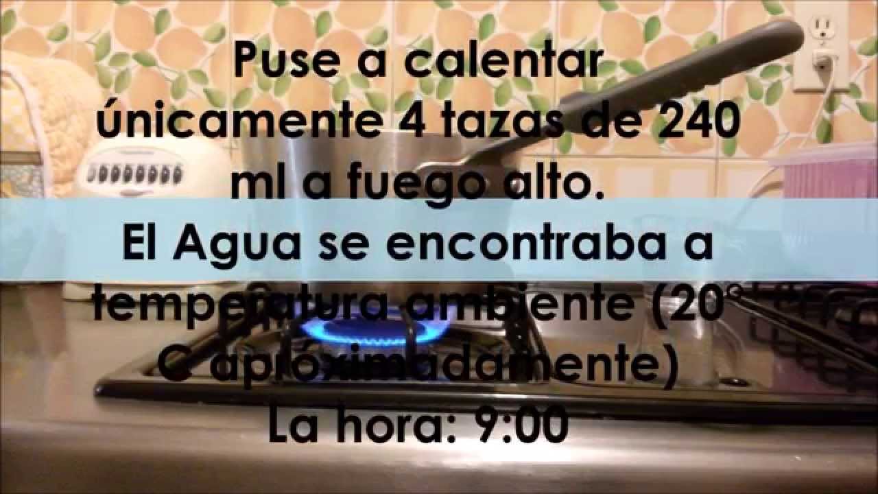 ¿La sal eleva el punto de ebullición del agua? - YouTube
