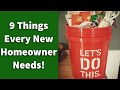 9 Things Every New Homeowner Needs! (What EVERY Homeowner Should Have)