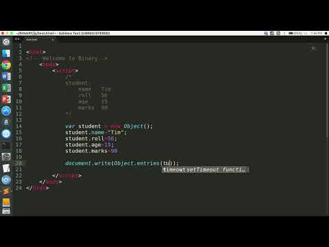 Javascript p3 | Objects & Constructors | Binary