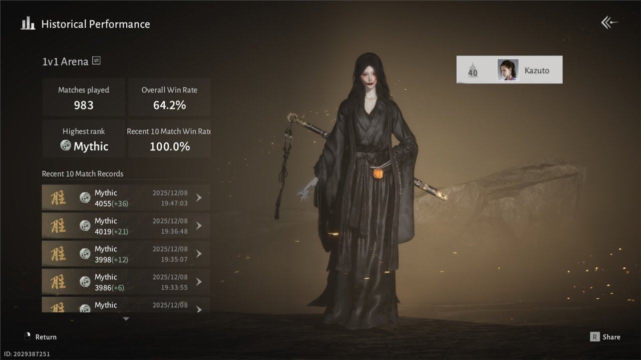 4000 rating Mythic 1v1