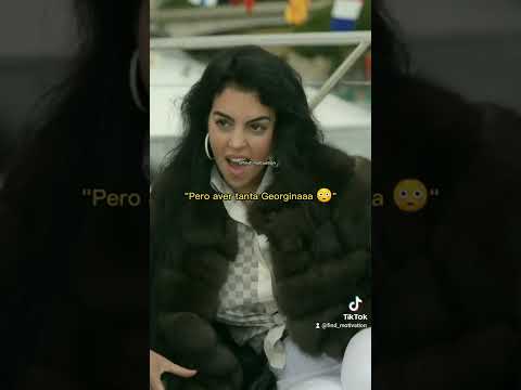 Una aficionada de Cristiano Ronaldo, MOLESTA a Georgina, su MUJER, y así contesta ella 😳🤣 #shorts