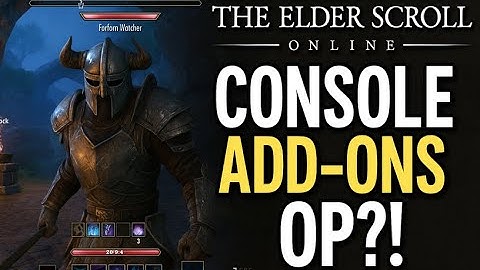 ESO Top 5 Console Add-ons and How to Install!