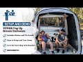 Setup, Tear Down, and Review - VEVOR Pop Up Screen Enclosure 