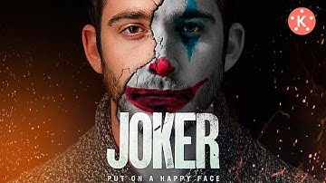 How To Make Joker Introduction In Kinemaster | How To Make Video Intro As Joker | Kinemaster Editing