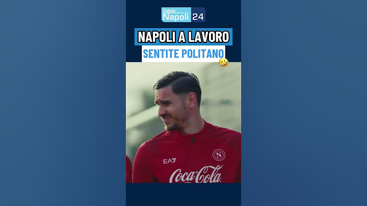 SSC NAPOLI in campo a Castel Volturno, SENTITE POLITANO 👀🤣