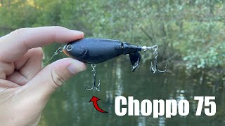 Fishing with the NEW Berkley Choppo 75!!