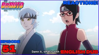 Boruto Episode 51 ENGLISH DUB - Reactions