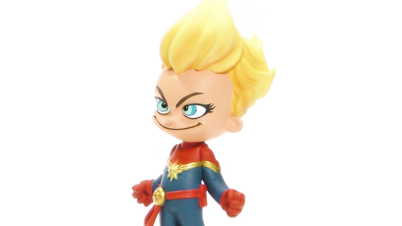 Marvel Animated Captain Marvel Statue Unboxing + 360